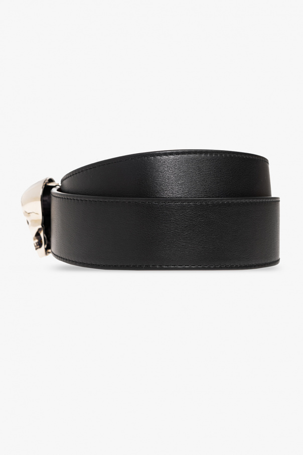 Black Reversible belt Alexander McQueen - Vitkac Canada